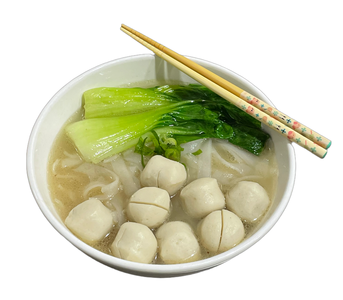 Fishball Kway Teow Soup