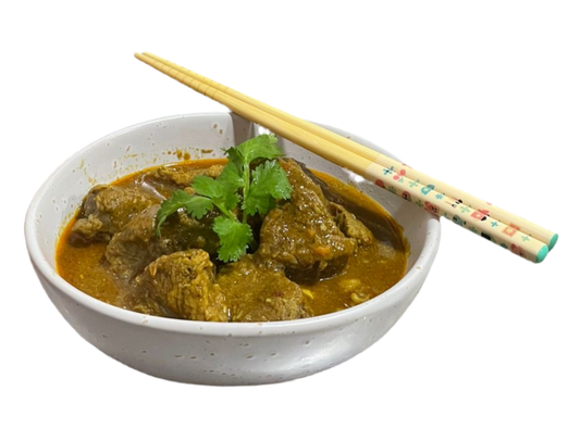 Beef Rendang With Rice