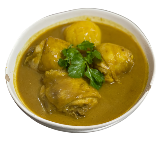 Malaysian Curry Chicken Rice