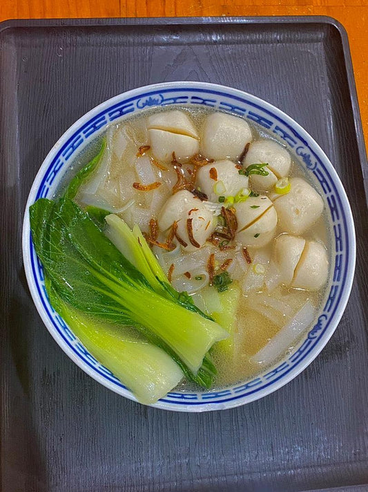 Fishball Kway Teow Soup