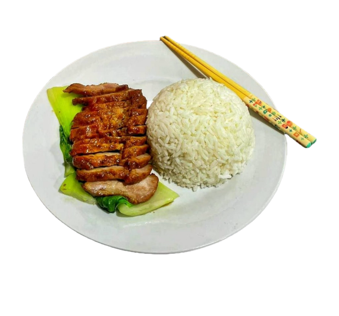 BBQ Pork Rice – Asian Golden Wok